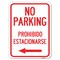 Signmission No Parking-Prohibido Estacionarse Heavy-Gauge Alum Rust Proof Parking Sign, 18" x 24", A-1824-23797 A-1824-23797 - alternate 1
